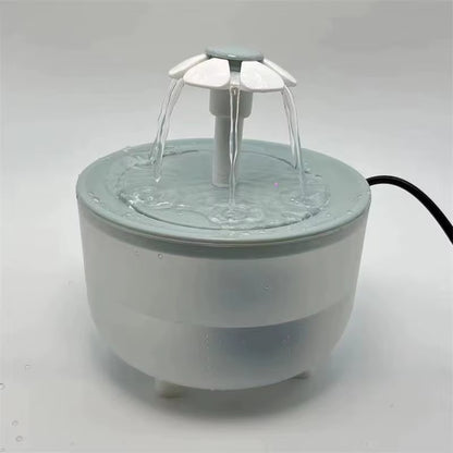 Automatic Pet Water Fountain – 1.2L Cat & Dog Water Dispenser