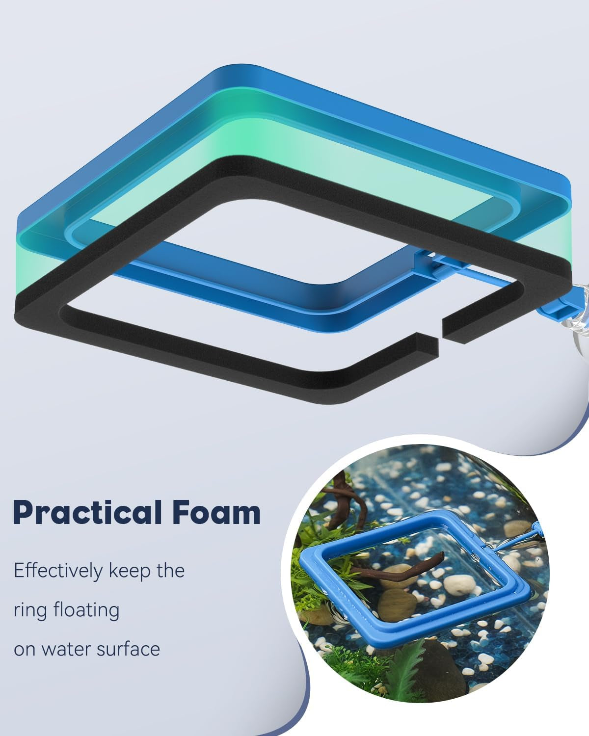  Aquarium Fish Feeding Ring Set 
