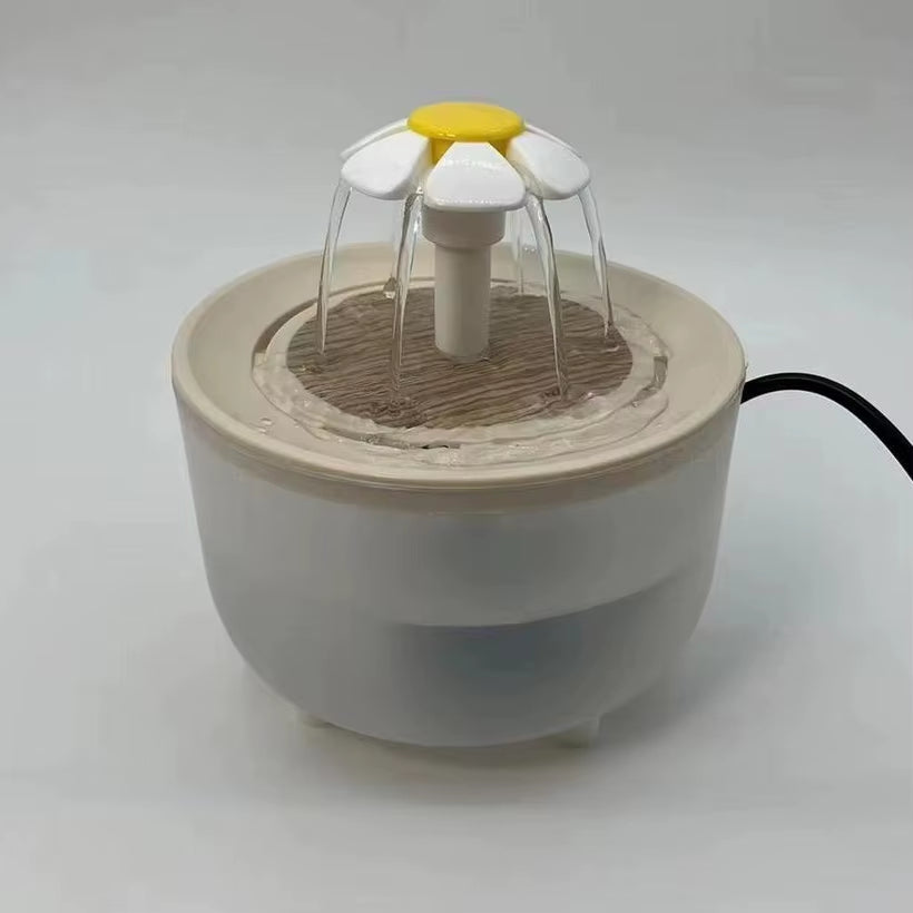 Automatic Pet Water Fountain – 1.2L Cat & Dog Water Dispenser